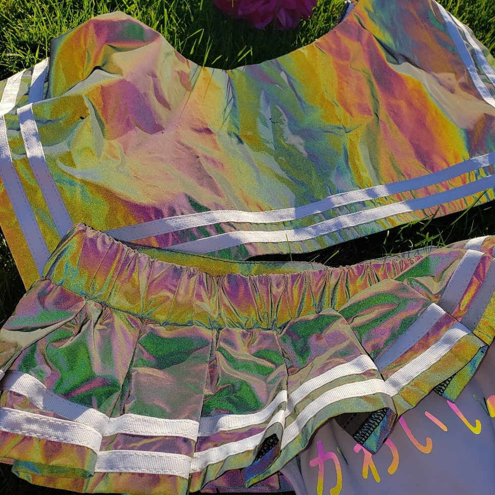 Reflective Kawaii Cosplay Set